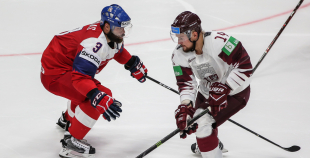 Asumiem bagātā mačā Latvijas izlase piekāpjas Čehijai 