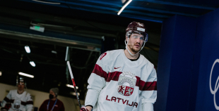 Latvijas hokeja izlase noslēdz olimpisko hokeja turnīru