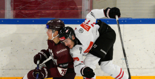 Latvijas nacionālā izlase vēlreiz uzvar Austriju