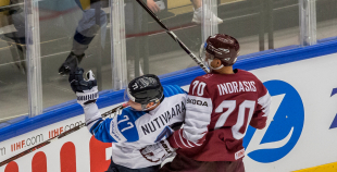 FOTO: Latvija - Somija (1:8)