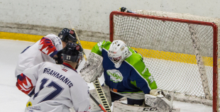 Saulietim četri vārti un piespēle, "MOGO" otrajā spēlē sagrauj "Prizma"