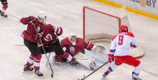 FOTO: Latvija U17 - Krievija U16 1:6