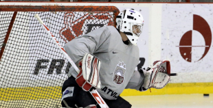 Latvijas U-20 izlases pirmais treniņš