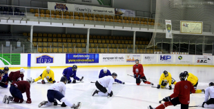 Latvijas U-20 izlases pirmais treniņš