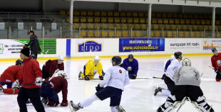 Latvijas U-20 izlases pirmais treniņš