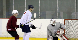 Latvijas U-20 izlases pirmais treniņš