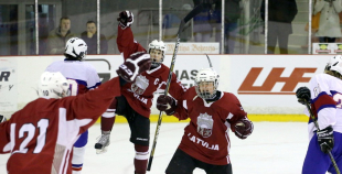 Latvija U16 - Norvēģija U16 6:1