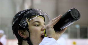 Latvijas izlases pirmais treniņš pirms pasaules čempionāta