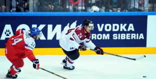 2015 PČ Latvija - Čehija 2:4