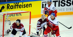 2015 PČ Latvija - Čehija 2:4