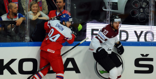 2015 PČ Latvija - Čehija 2:4