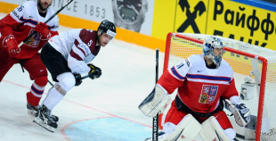 2015 PČ Latvija - Čehija 2:4