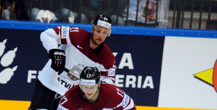 2015 PČ Latvija - Čehija 2:4