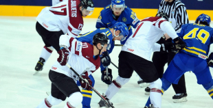 Latvija - Zviedrija 1:8