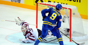 Latvija - Zviedrija 1:8