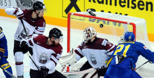 Latvija - Zviedrija 1:8