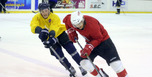 2015 Latvijas izlases kandidāti gatavojas jaunajai hokeja sezonai