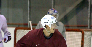 Latvijas izlases treniņš