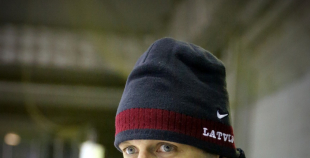 Latvijas izlases treniņš