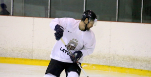 Latvijas izlases treniņš