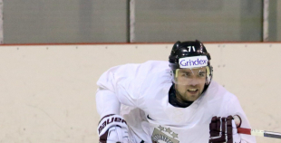 Latvijas izlases treniņš