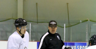 Latvijas izlases treniņš