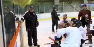 Latvijas izlases treniņš