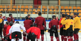2015 Latvijas valstsvienības pirmais treniņš Liepājā