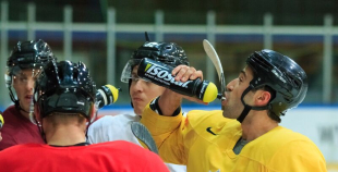 2015 Latvijas valstsvienības pirmais treniņš Liepājā