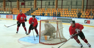 2015 Latvijas valstsvienības pirmais treniņš Liepājā