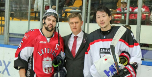 EIHC: Latvija - Japāna 5:4