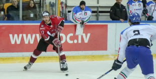 EIHC: Latvija - Itālija 2:1
