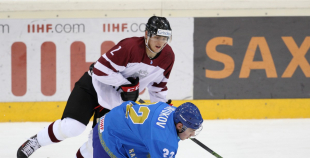 IIHF U20 PČ: Latvija - Kazahstāna 5:3