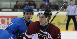 IIHF U20 PČ: Latvija - Kazahstāna 5:3