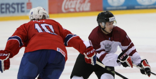 2015 IIHF U20 PČ: Latvija - Norvēgija 2:1 PM