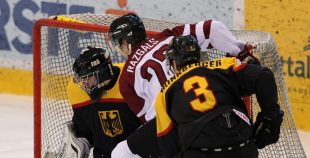 2015 IIHF U20 PČ: Latvija - Vācija 4:1