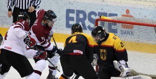 2015 IIHF U20 PČ: Latvija - Vācija 4:1