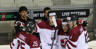 2015 IIHF U20 PČ: Latvija - Vācija 4:1