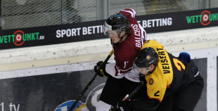 2015 IIHF U20 PČ: Latvija - Vācija 4:1