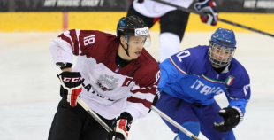 2015 IIHF U20 PČ: Latvija - Itālija 3:0