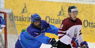 2015 IIHF U20 PČ: Latvija - Itālija 3:0