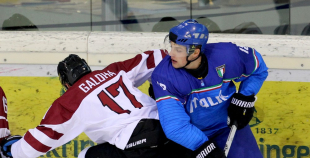 2015 IIHF U20 PČ: Latvija - Itālija 3:0
