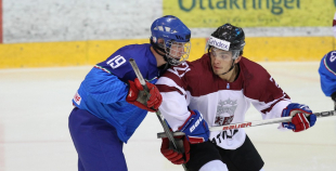 2015 IIHF U20 PČ: Latvija - Itālija 3:0
