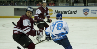 Latvijas un Krievijas hokeja leģendu spēle