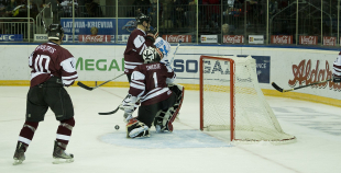 Latvijas un Krievijas hokeja leģendu spēle