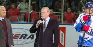 Latvijas hokeja veterāni atzīst Krievijas leģendu pārākumu