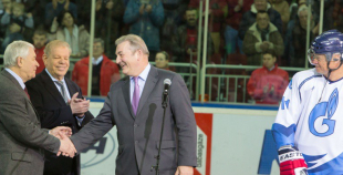 Latvijas hokeja veterāni atzīst Krievijas leģendu pārākumu