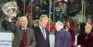 Latvijas hokeja veterāni atzīst Krievijas leģendu pārākumu