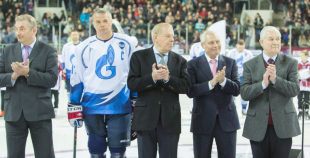 Latvijas hokeja veterāni atzīst Krievijas leģendu pārākumu