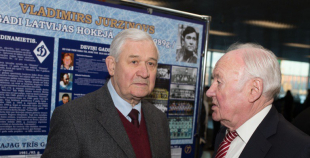 Latvijas hokeja veterāni atzīst Krievijas leģendu pārākumu